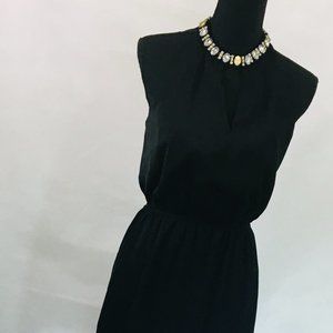 FOREVER 21 black gown DRESS sZ MEDIUM sleeveless